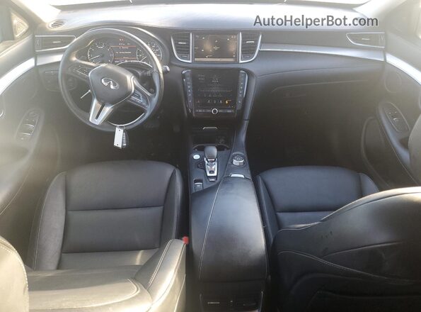 3PCAJ5M12LF106781 2020 INFINITI QX50 White წინა პანელის ხედი