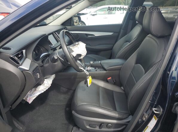 3PCAJ5M13LF119555 2020 INFINITI QX50 Blue წინა სალონის ხედი