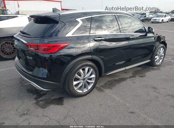 3PCAJ5M15LF106046 2020 INFINITI QX50 Black უკანა მარჯვენა