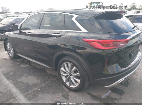 3PCAJ5M15LF106046 2020 INFINITI QX50 Black უკანა მარცხენა