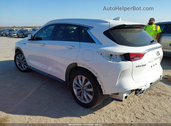 3PCAJ5M16LF100563 2020 INFINITI QX50 White Задня ліва чверть