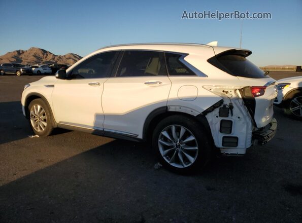 3PCAJ5M18LF120684 2020 INFINITI QX50 White უკანა მარცხენა