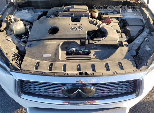 3PCAJ5M18LF120684 2020 INFINITI QX50 White უკანა სალონის ხედი