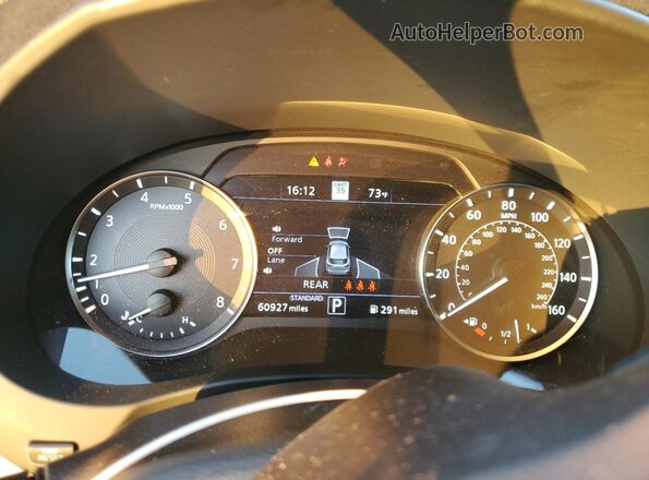 3PCAJ5M1XLF100680 2020 INFINITI QX50 Коричневый Вид щитка приборов