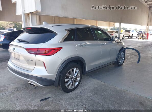 3PCAJ5M1XLF112151 2020 INFINITI QX50 Silver Հետևի աջ