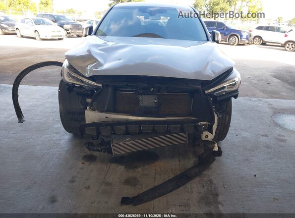 3PCAJ5M1XLF112151 2020 INFINITI QX50 Silver Դիմացի տեսք
