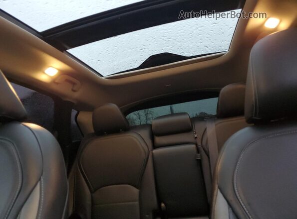 3PCAJ5M30LF101340 2020 INFINITI QX50 Black Vista de los asientos traseros