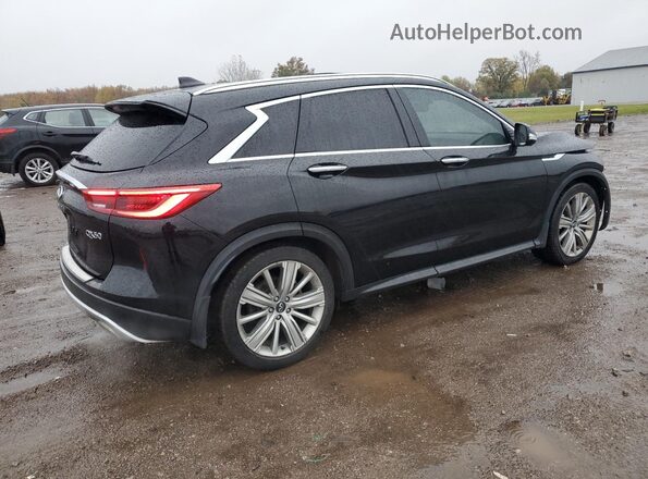 3PCAJ5M30LF101340 2020 INFINITI QX50 Black Trasero derecho