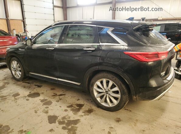 3PCAJ5M32KF121281 2019 INFINITI QX50 Black Հետևի ձախ