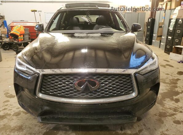 3PCAJ5M32KF121281 2019 INFINITI QX50 Black Դիմացի տեսք