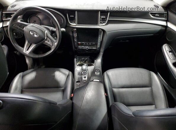3PCAJ5M32KF132068 2019 INFINITI QX50 Black Widok deski rozdzielczej