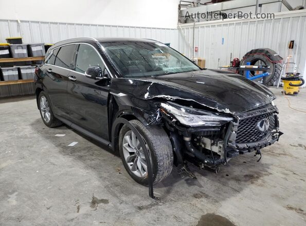 3PCAJ5M32KF132068 2019 INFINITI QX50 Black Przód prawy