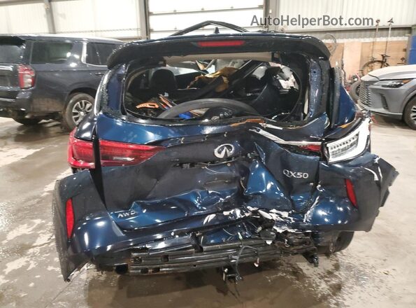 3PCAJ5M36LF114853 2020 INFINITI QX50 Blue Vista trasera