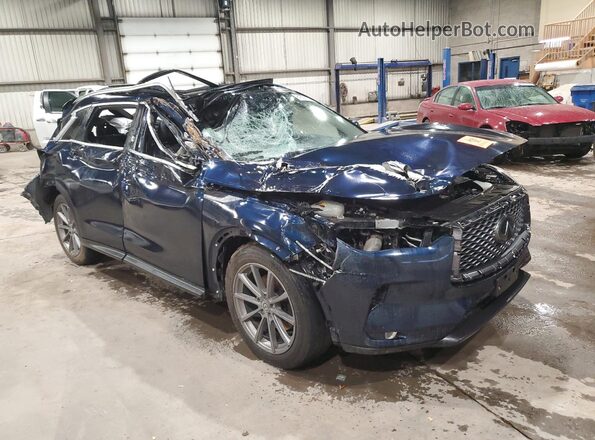 3PCAJ5M36LF114853 2020 INFINITI QX50 Blue Delantero derecho