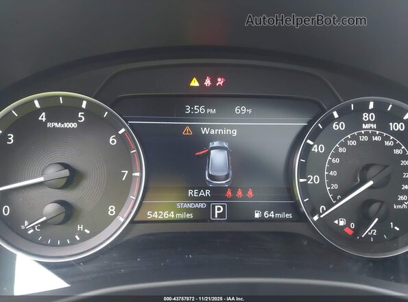 3PCAJ5M38LF107399 2020 INFINITI QX50 Gray Vista de los asientos traseros
