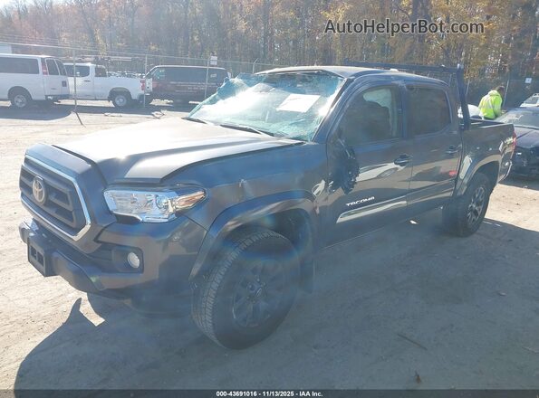 3TMCZ5AN0LM316767 2020 TOYOTA TACOMA Gray Передня ліва чверть