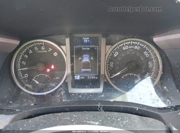 3TMCZ5AN0LM316767 2020 TOYOTA TACOMA Gray Вид задніх сидінь
