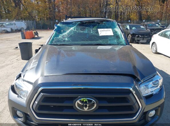 3TMCZ5AN0LM316767 2020 TOYOTA TACOMA Gray Вид спереду
