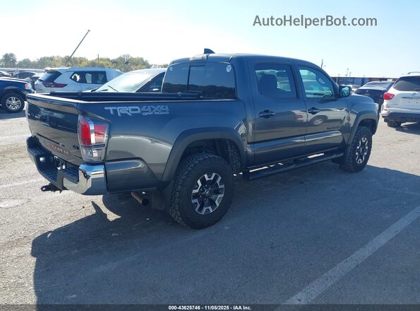 3TMCZ5AN6LM331256 2020 TOYOTA TACOMA Gray Задня права чверть