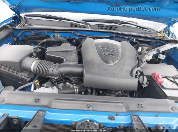 3TMCZ5AN8LM358863 2020 TOYOTA TACOMA Blue Vista trasera