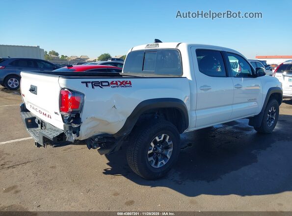 3TMCZ5AN8MM409800 2021 TOYOTA TACOMA White Вид спереду
