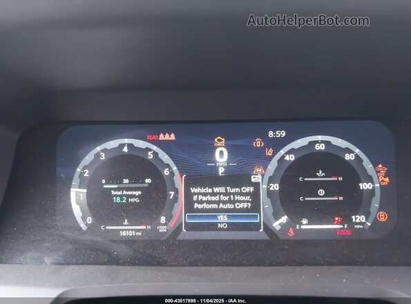 3TMLB5JN2RM063979 2024 TOYOTA TACOMA White Vista de los asientos traseros