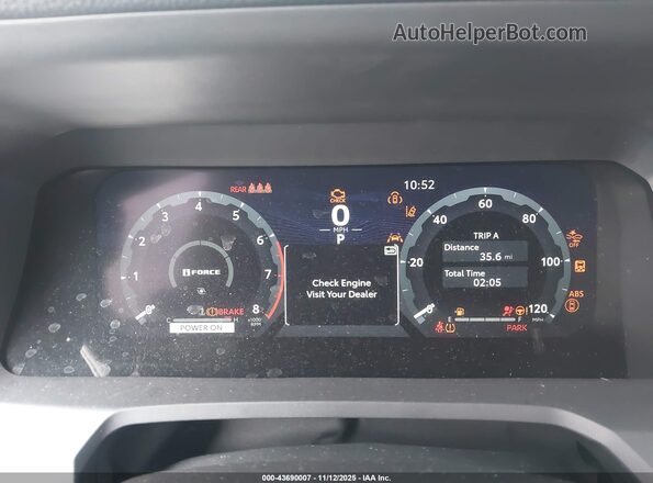 3TMLB5JN5SM124179 2025 TOYOTA TACOMA Gray Widok tylnych siedzeń