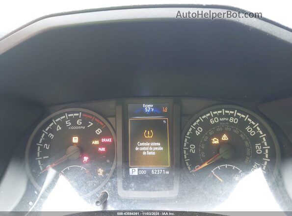 3TYCZ5AN5NT071567 2022 TOYOTA TACOMA Silver უკანა სავარძლების ხედი