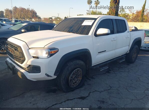 3TYCZ5AN9NT096276 2022 TOYOTA TACOMA White წინა მარცხენა ხედი სამი მეოთხედიდან