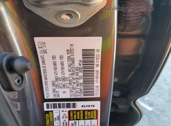 3TYGZ5AN8PT115002 2023 TOYOTA LE Charcoal Widok komory silnika