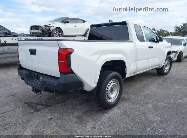 3TYJDAHN8RT010546 2024 TOYOTA TACOMA Белый Задняя правая четверть