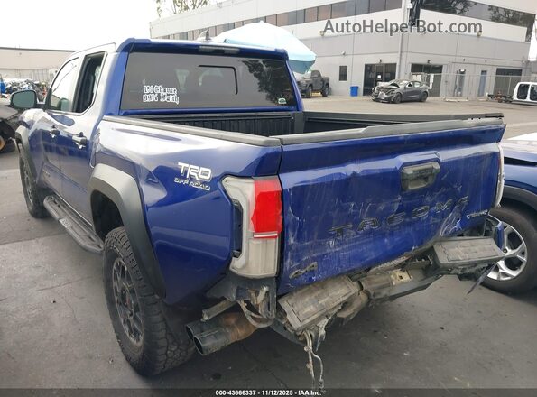 3TYLC5LN0RT002774 2024 TOYOTA TACOMA HYBRID Синий Задняя левая четверть