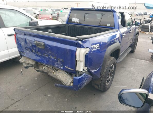3TYLC5LN0RT002774 2024 TOYOTA TACOMA HYBRID Синий Задняя правая четверть