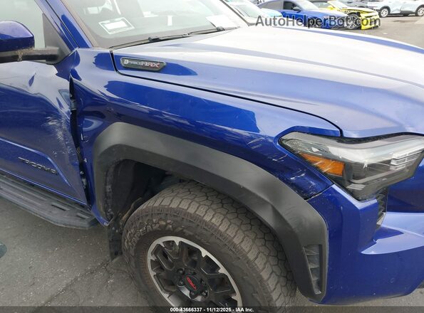 3TYLC5LN0RT002774 2024 TOYOTA TACOMA HYBRID Синий Вид спереди