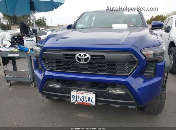 3TYLC5LN0RT002774 2024 TOYOTA TACOMA HYBRID Синий Вид задней части салона
