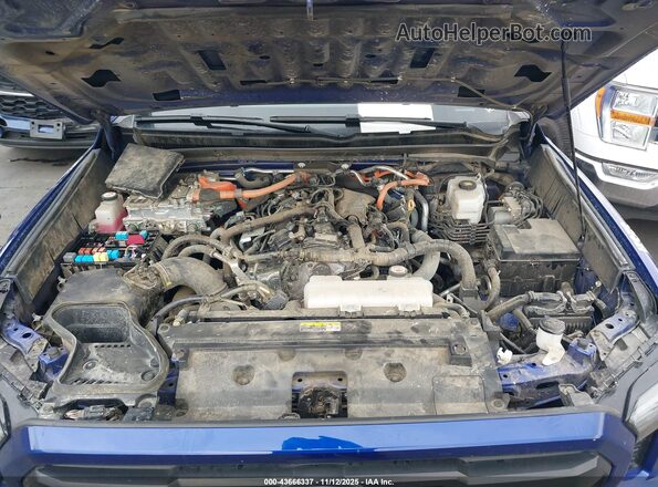 3TYLC5LN0RT002774 2024 TOYOTA TACOMA HYBRID Синий Вид сзади