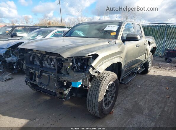 3TYLC5LN0RT006131 2024 TOYOTA TACOMA HYBRID Gray Առջևի ձախ երեք քառորդ տեսարան