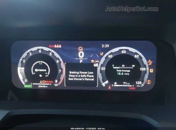 3TYLC5LN5RT011325 2024 TOYOTA TACOMA HYBRID Gray Հետևի նստատեղերի տեսք