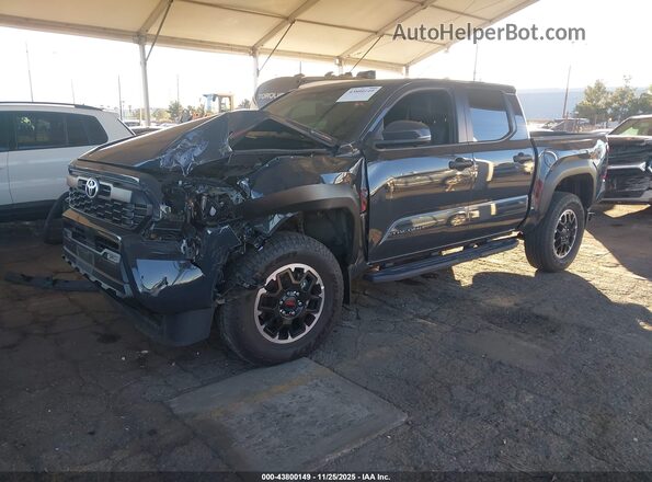 3TYLC5LN5RT011325 2024 TOYOTA TACOMA HYBRID Gray Առջևի ձախ երեք քառորդ տեսարան