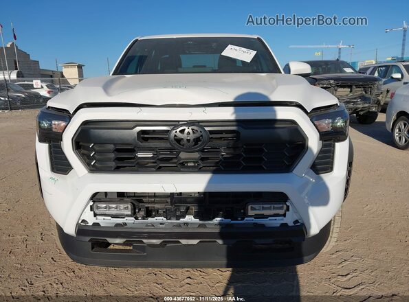 3TYLC5LN7ST047961 2025 TOYOTA TACOMA HYBRID White Instrument cluster view