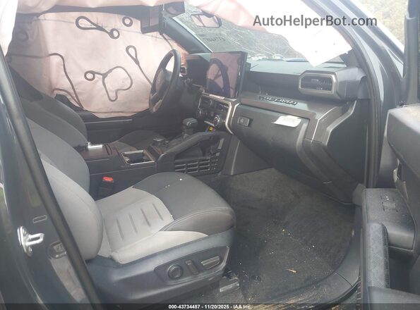 3TYLC5LN8RT001226 2024 TOYOTA TACOMA HYBRID Black წინა სალონის ხედი
