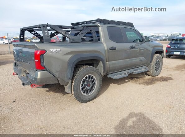 3TYLC5LNXRT005536 2024 TOYOTA TACOMA HYBRID Green Rear right