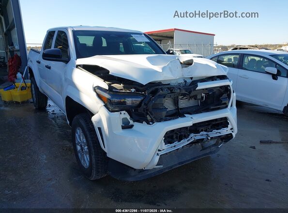 3TYLD5KN2RT004380 2024 TOYOTA TACOMA White Widok z przodu