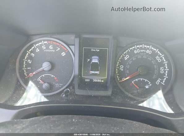 3TYRX5GN2NT053728 2022 TOYOTA TACOMA Gray Հետևի նստատեղերի տեսք