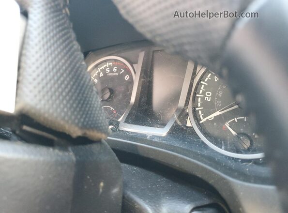 3TYSX5EN5NT016502 2022 TOYOTA TACOMA Black Instrument cluster view