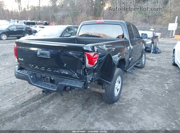 3TYSX5EN8NT011777 2022 TOYOTA TACOMA Черный Задняя правая четверть