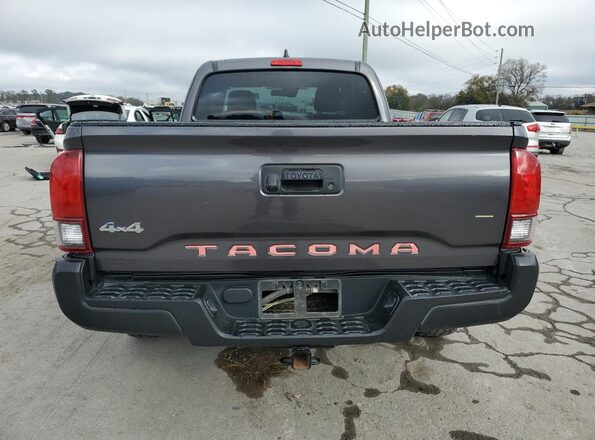 3TYSX5EN8NT012086 2022 TOYOTA TACOMA Gray Հետևի տեսք