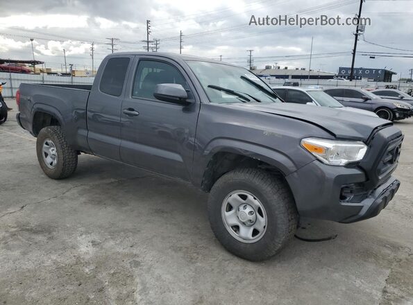 3TYSX5EN8NT016817 2022 TOYOTA TACOMA Серый Передняя правая четверть