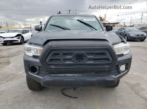3TYSX5EN8NT016817 2022 TOYOTA TACOMA Серый Вид спереди