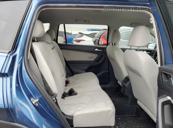 3VV0B7AX0LM166729 2020 VOLKSWAGEN TIGUAN Blue უკანა სავარძლების ხედი